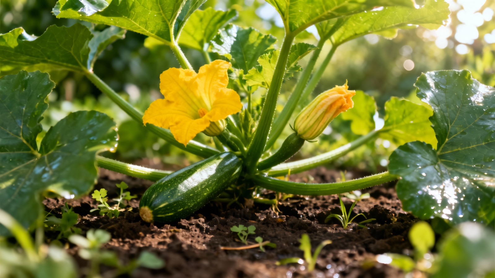 Courgette : plantation et entretien - guide complet pour réussir sa ...